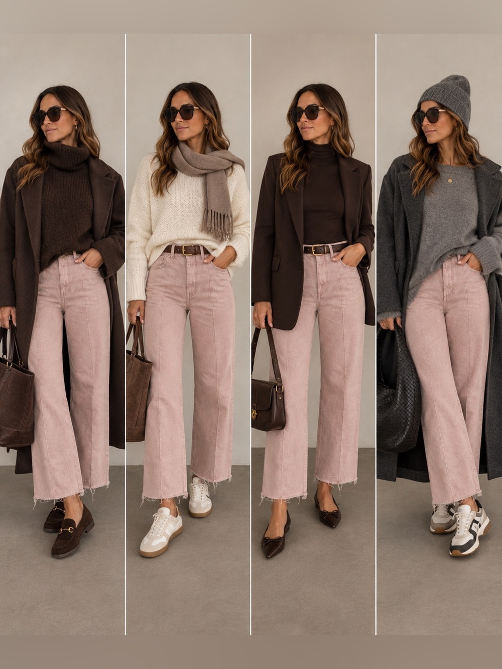 Isabel Marant Étoile Tricia Pink High Rise Cropped Raw Hem Jeans Size 42